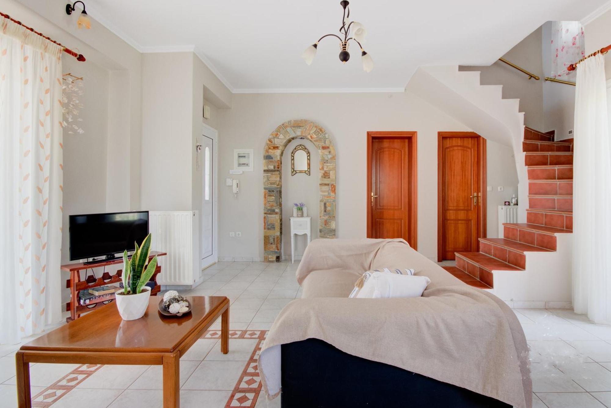 Private 6-Bdrm Villa With Garden 150M To Beach Paradíszosz Kültér fotó
